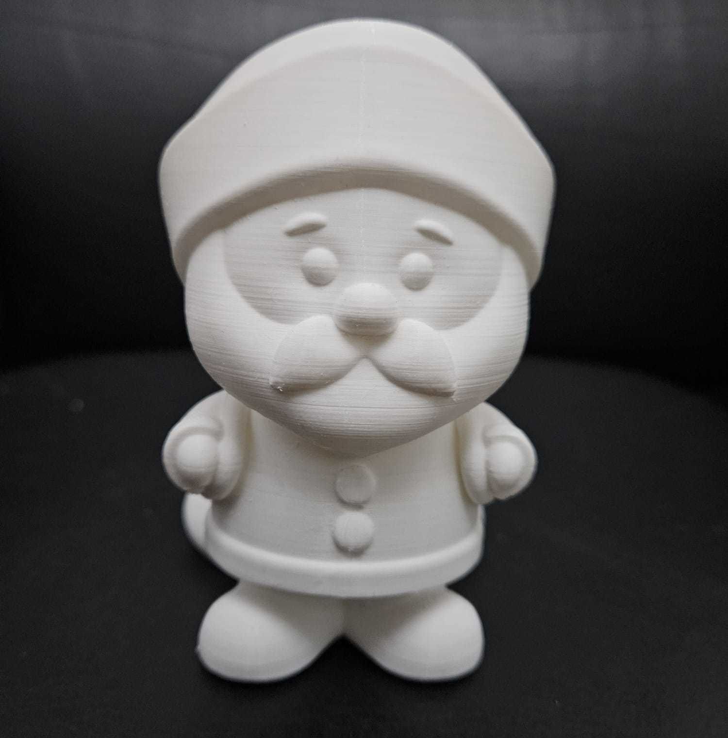 Santa Claus Pot 3D print model_5