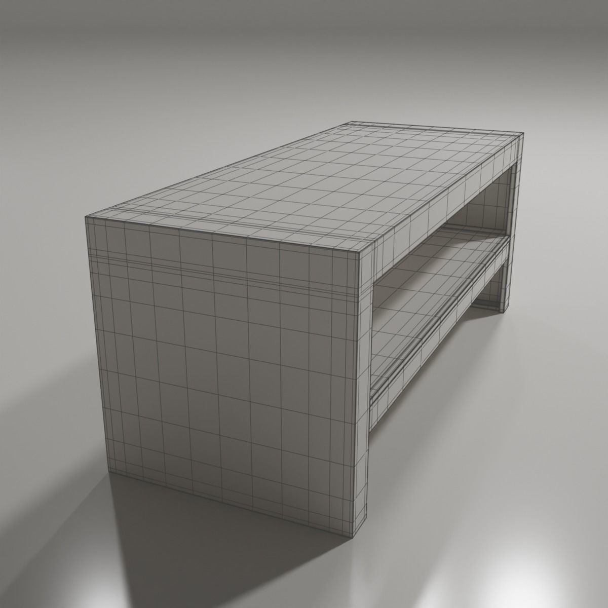 Coffee Table 3D model_2