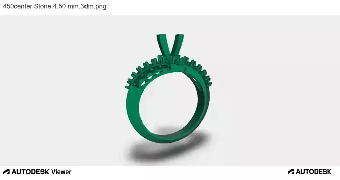 Women Ring With A Diamond Cut Center Stone