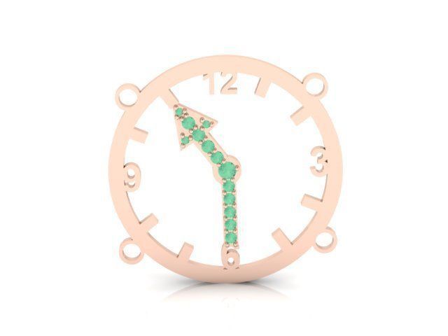 Watch Bracelet 3DM STL OBJ MTL 3D print model_9