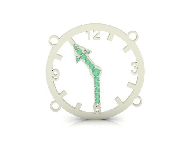 Watch Bracelet 3DM STL OBJ MTL 3D print model_10