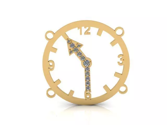 Watch Bracelet 3DM STL OBJ MTL 3D print model_0