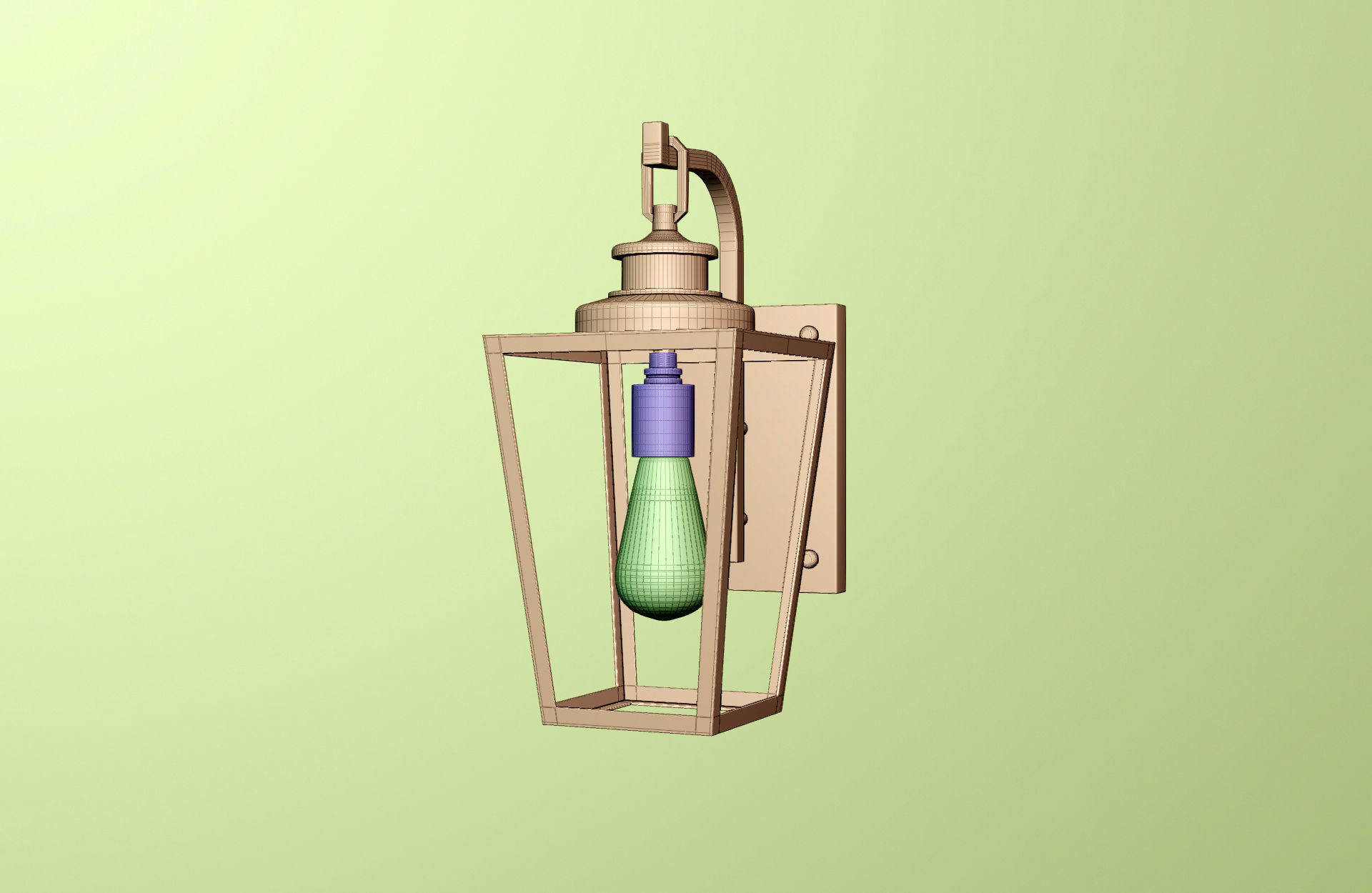 Exterior Light Home Modern Light Outdoor Light Door Light - ML8 3D model_11