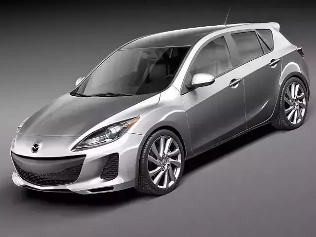 Mazda 3 hatchback 2012 3D model