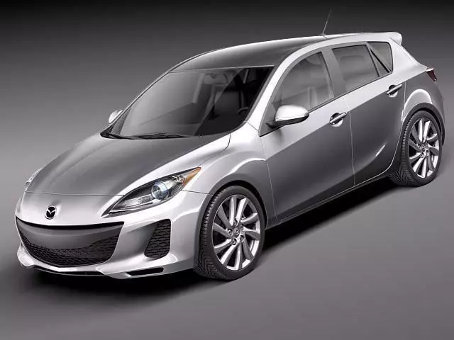 Mazda 3 hatchback 2012 3D model