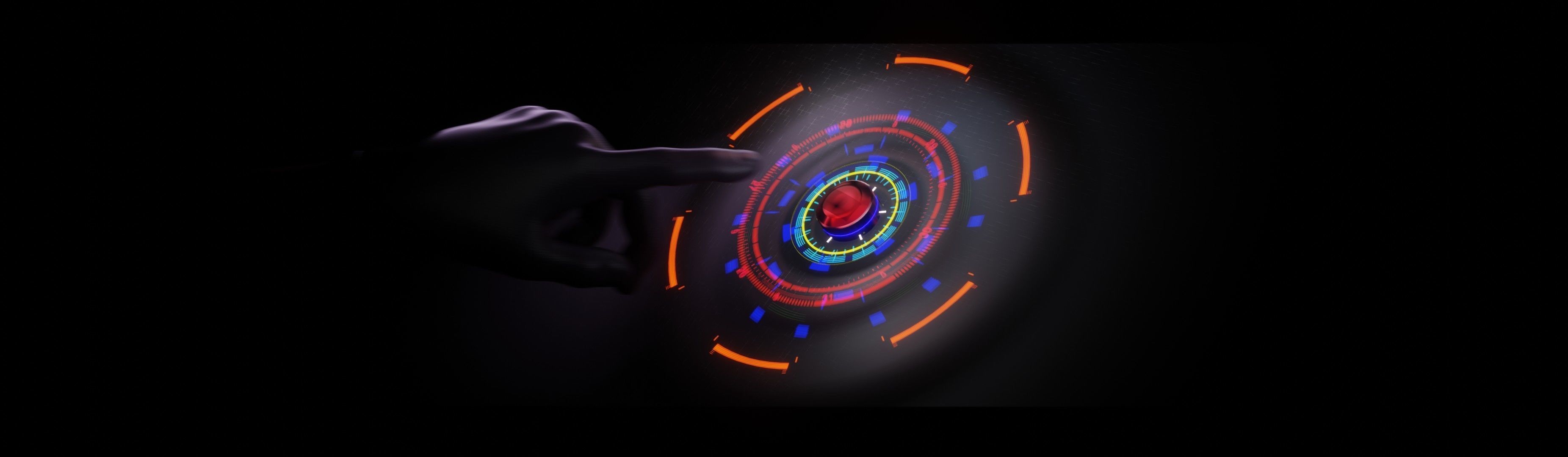 Hand Animation With HUD 3D model_3