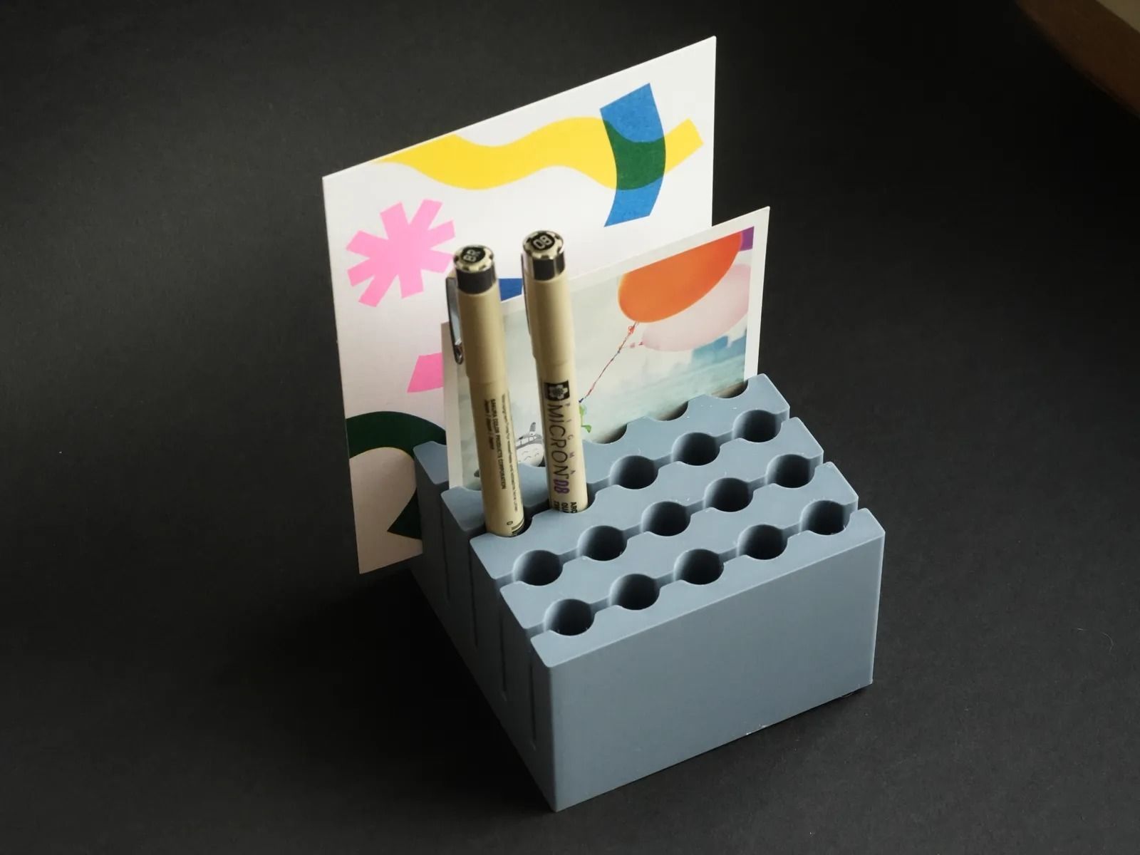 Modular Desk Organization System 3D print model_4