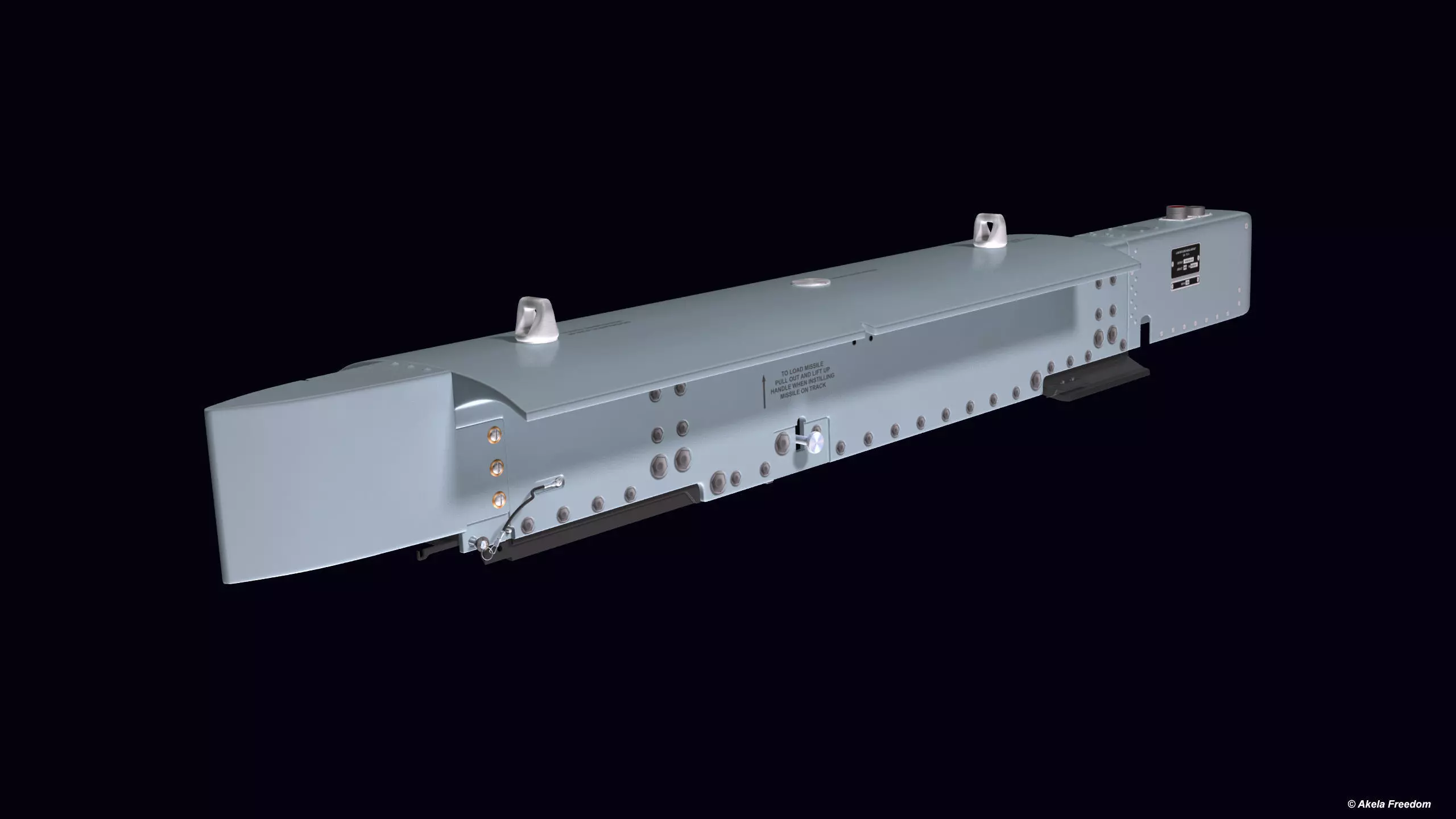 LAU-118 Launcher 3D model_0