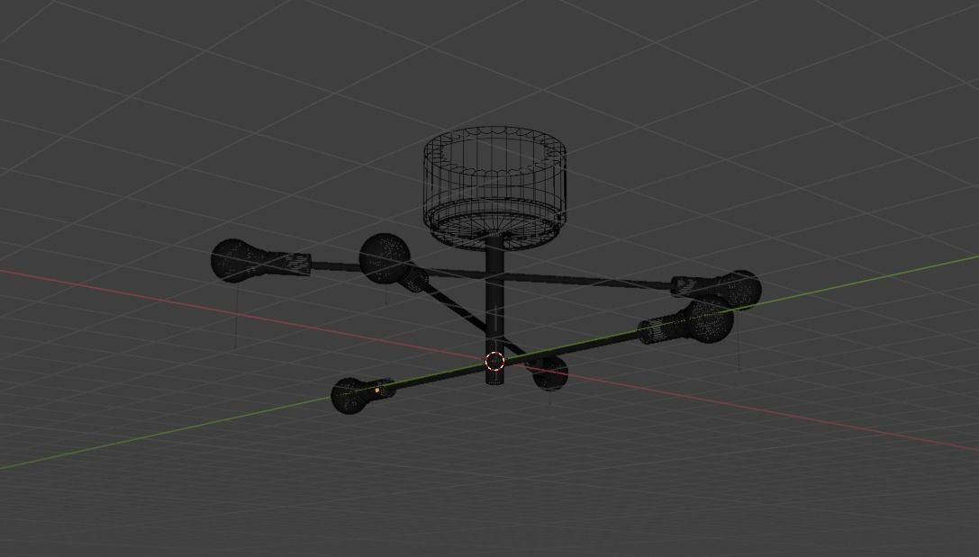 Bulb Light Free 3D model_1