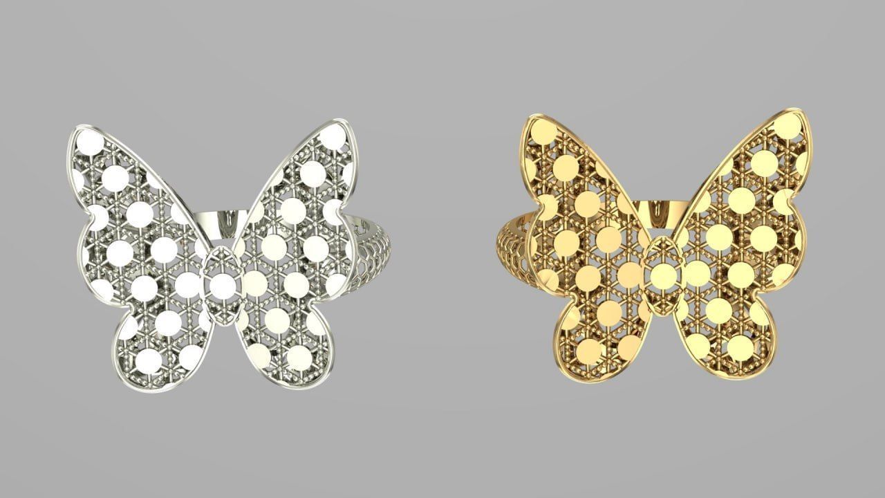 butterfly fusion 3D print model_5