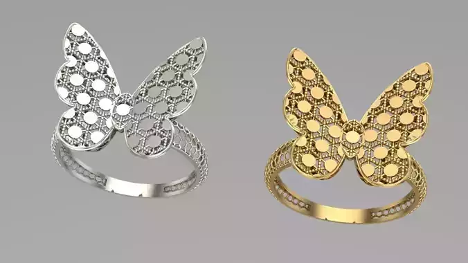 butterfly fusion 3D print model