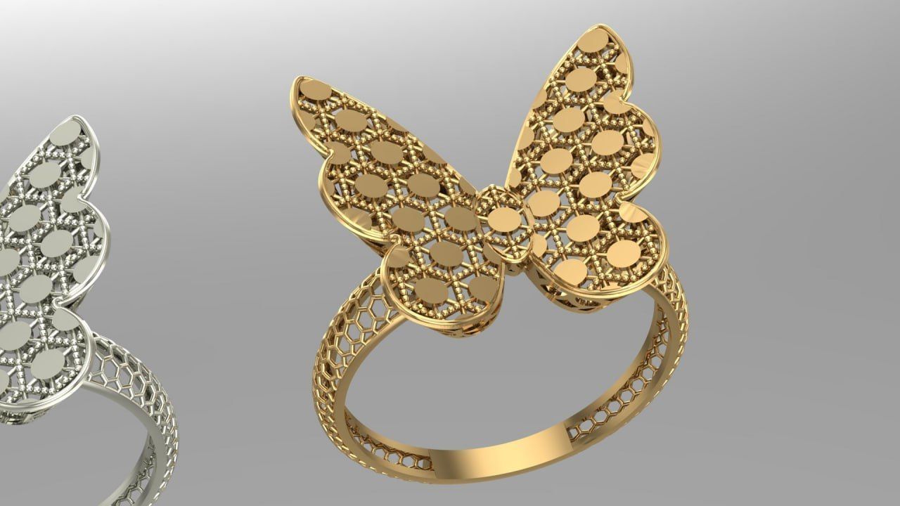 butterfly fusion 3D print model_2