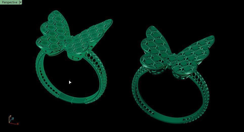 butterfly fusion 3D print model_6