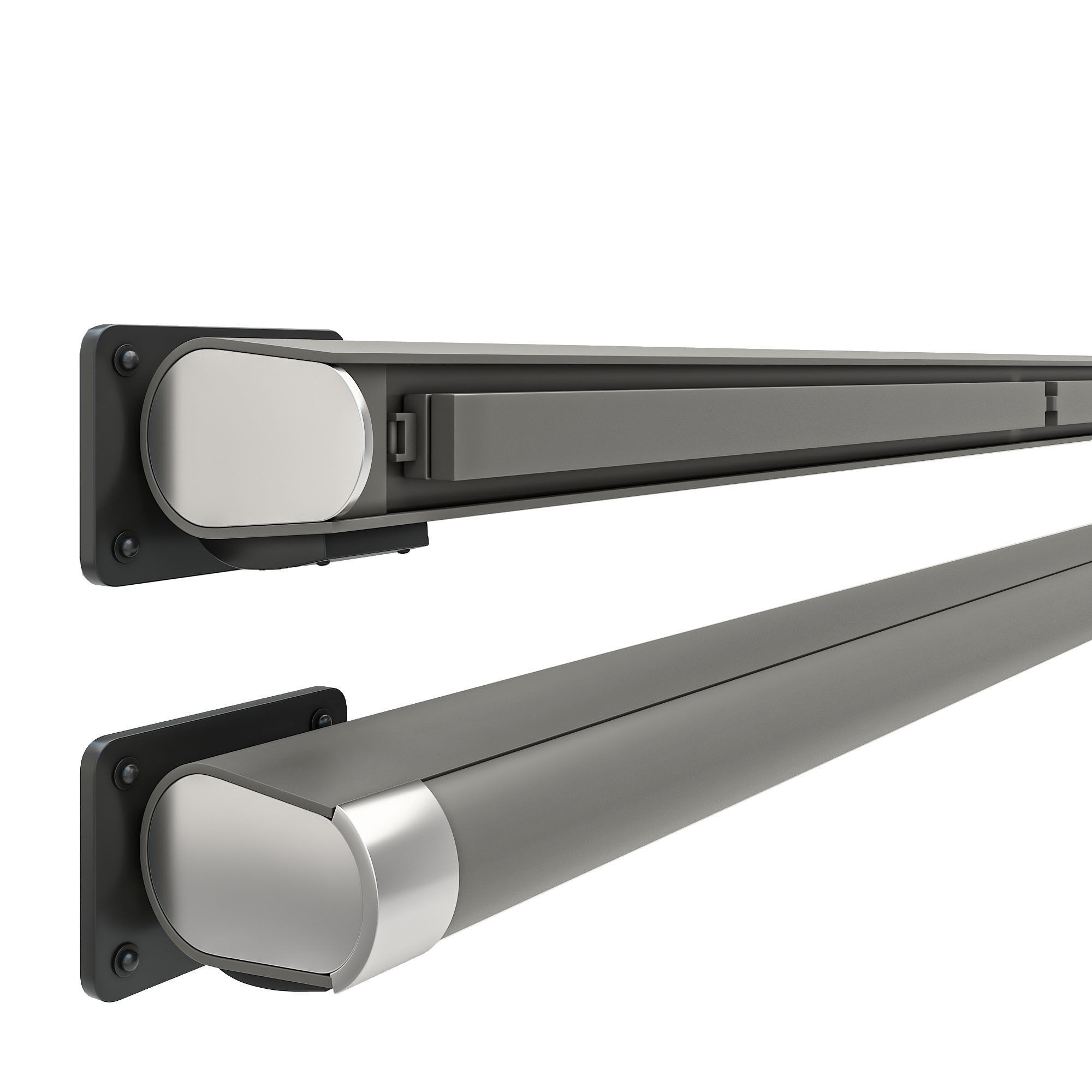 Mechanical sunshade 3D model_1