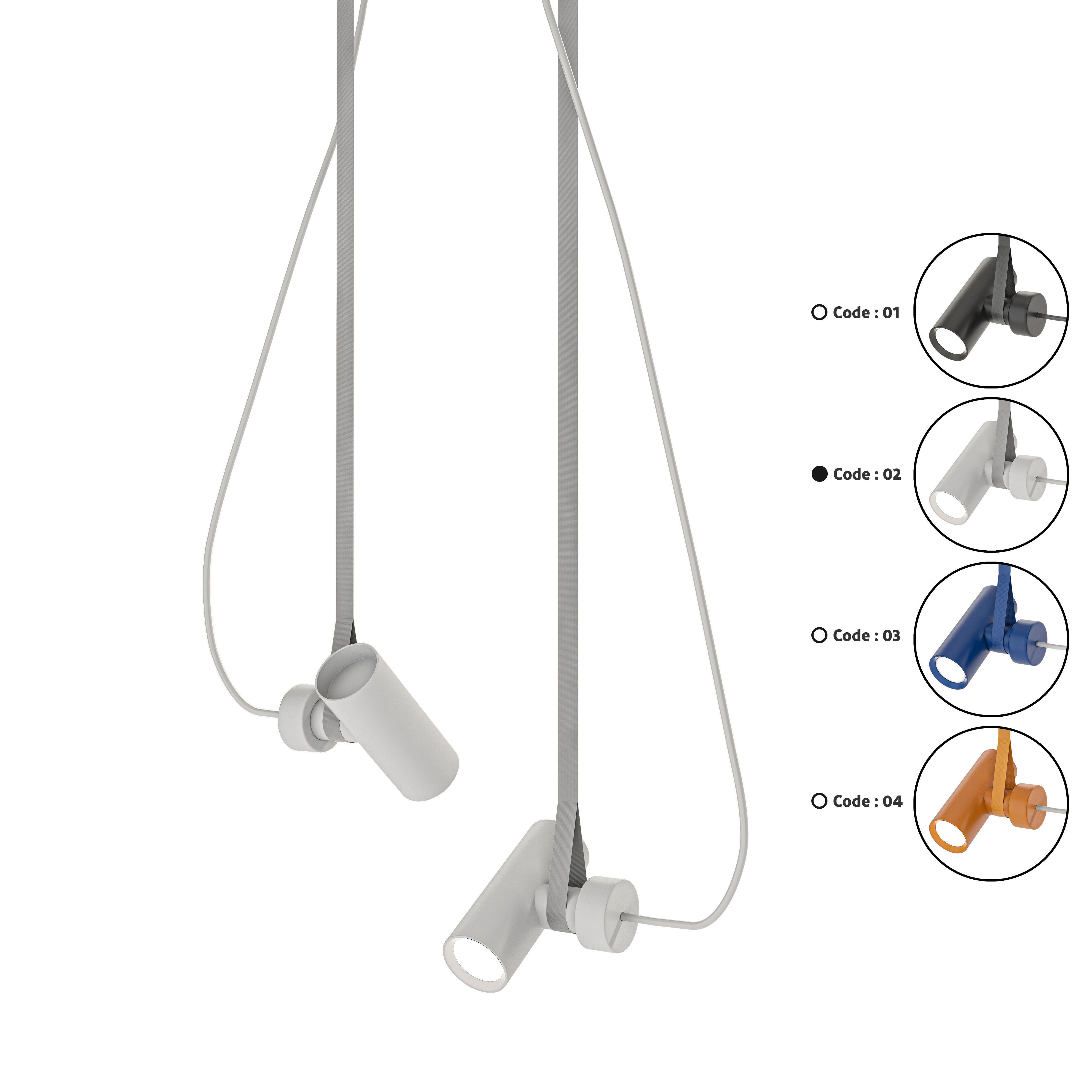 Spot Light 3D model_1