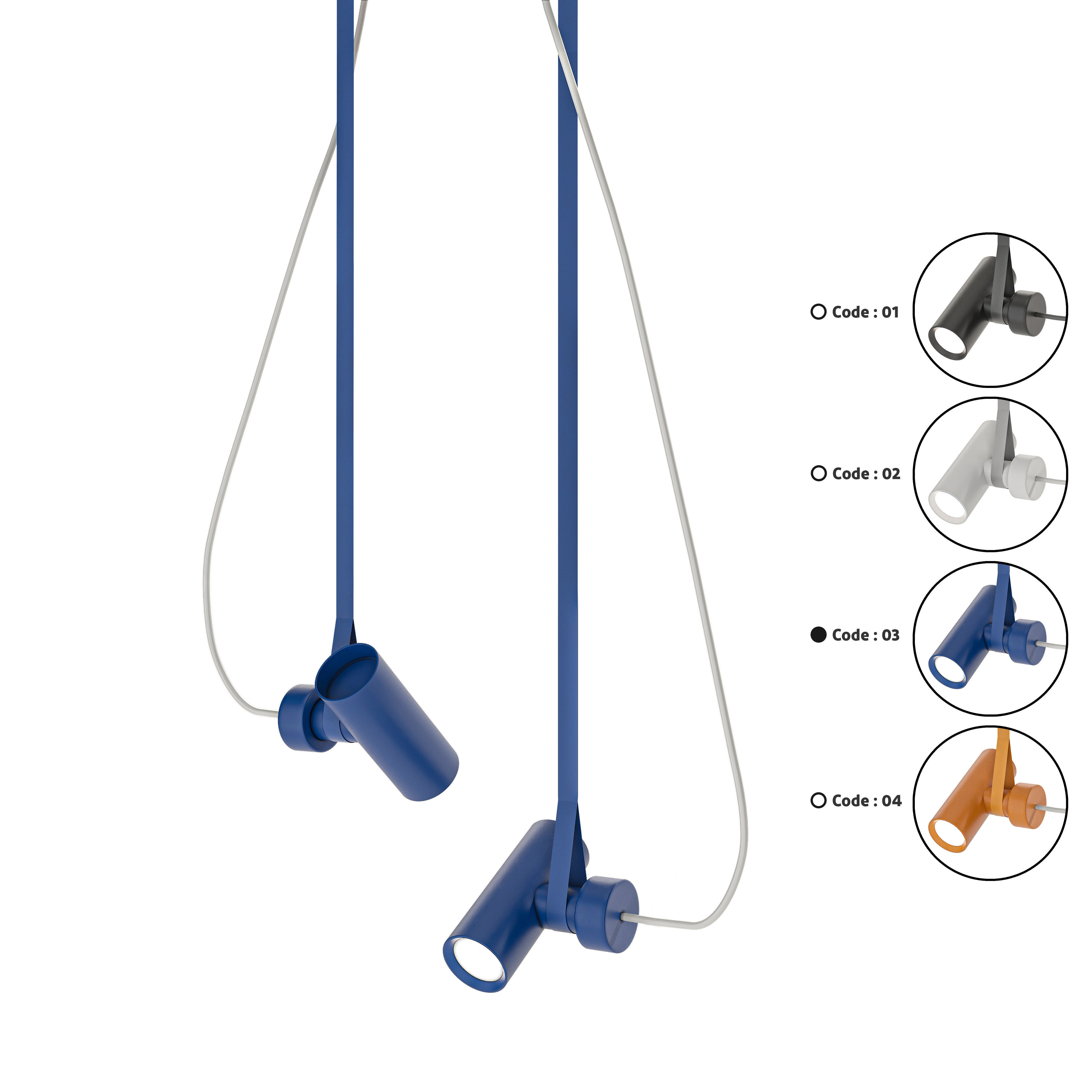 Spot Light 3D model_2