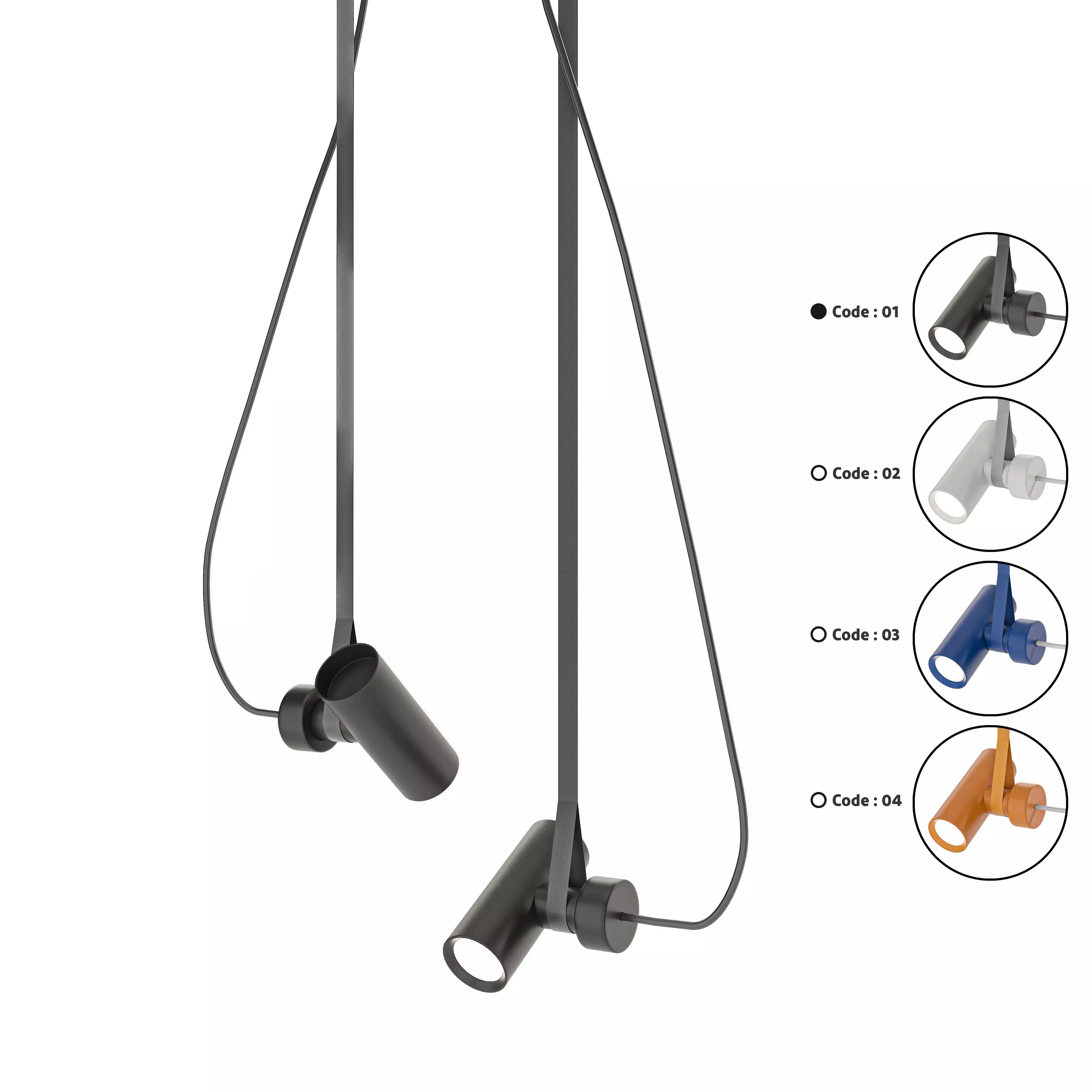 Spot Light 3D model_0