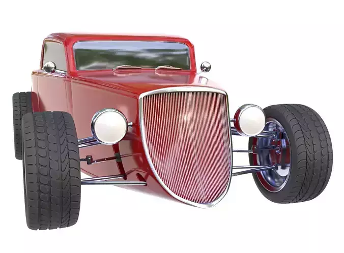 Cartoon car 05 3D model