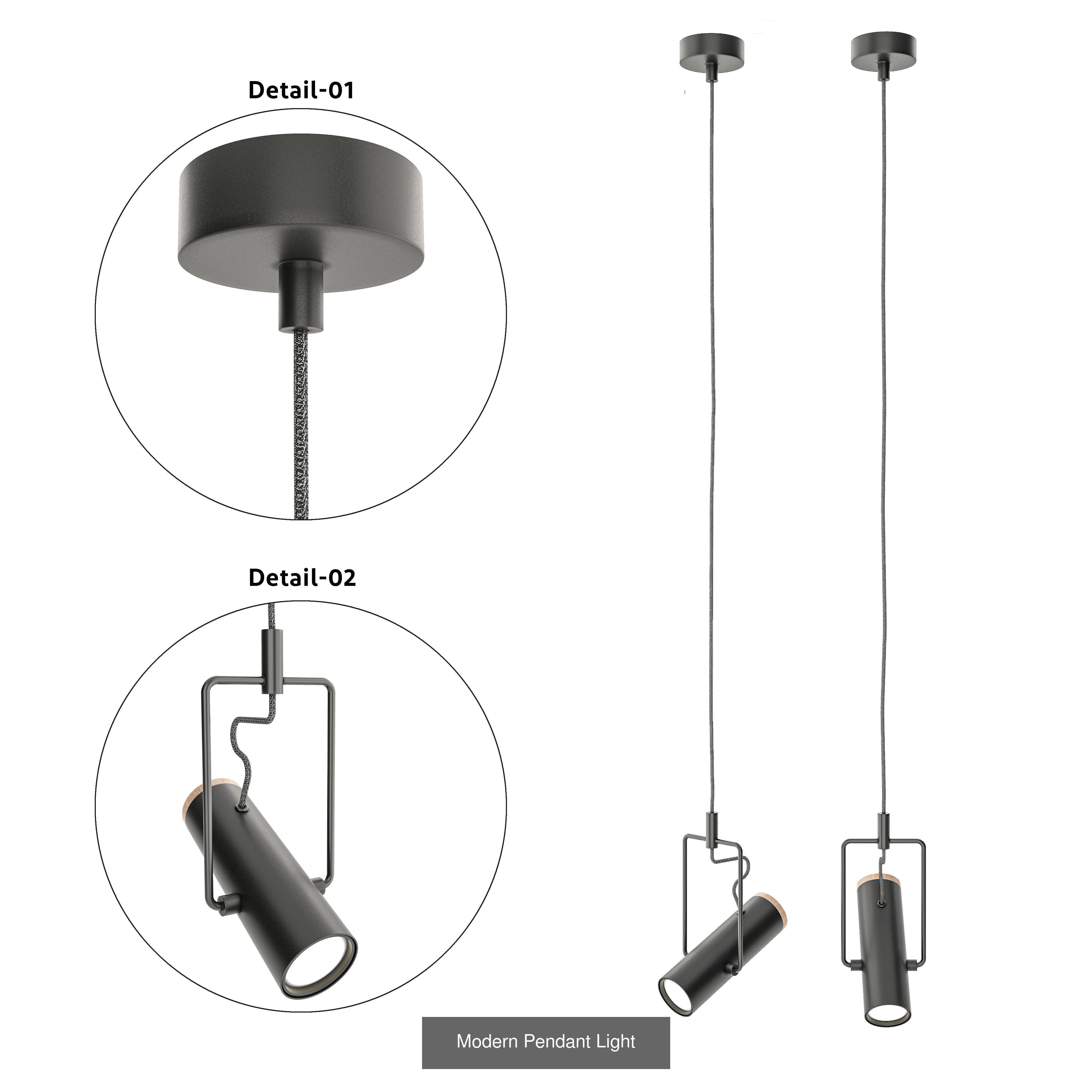 Minimal Lights 3D Model Collection_5