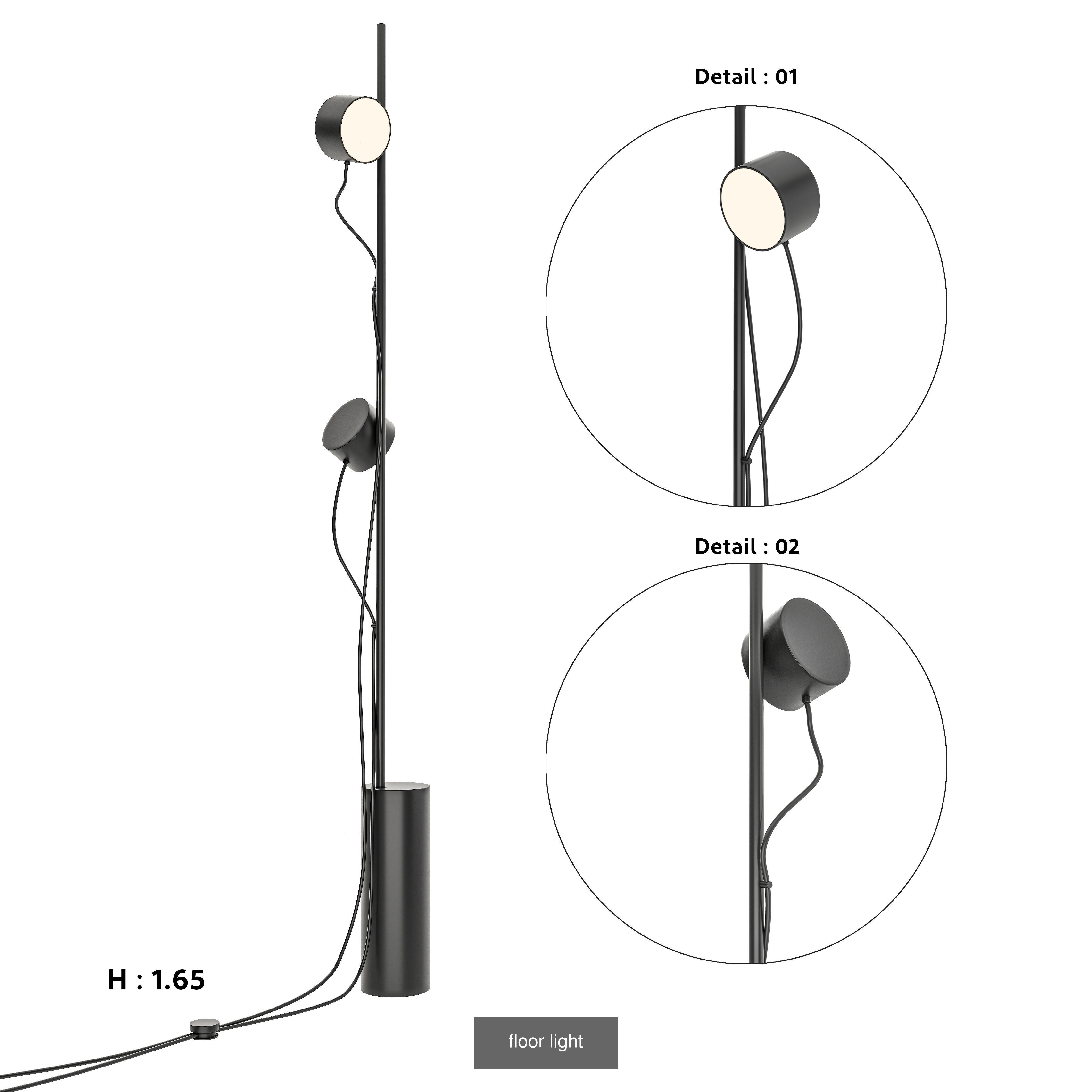 Minimal Lights 3D Model Collection_4