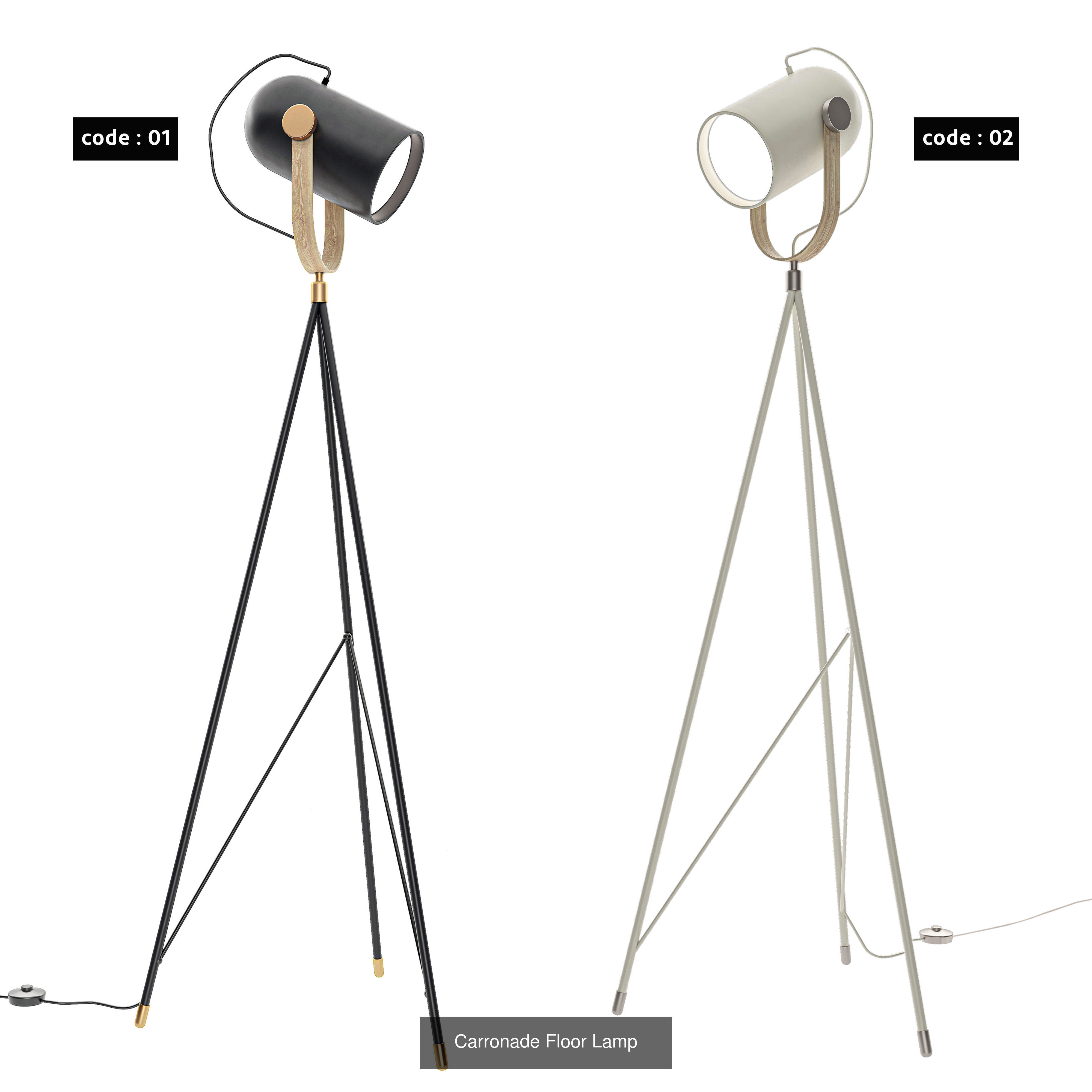 Minimal Lights 3D Model Collection_6