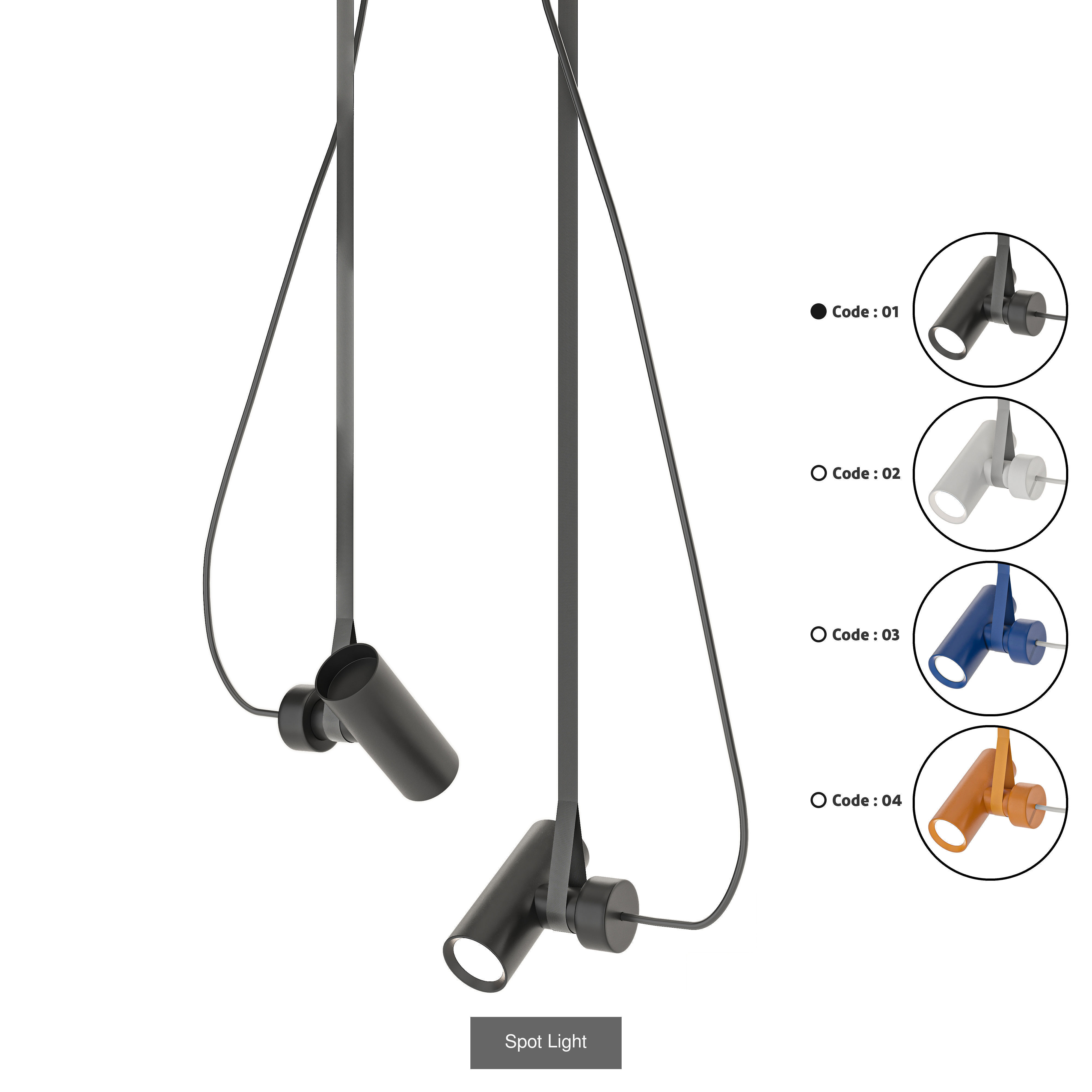 Minimal Lights 3D Model Collection_7