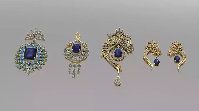 jewellery pendants and earrings