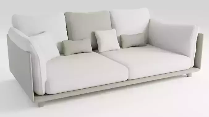Modern style sofa made of high quality fabric