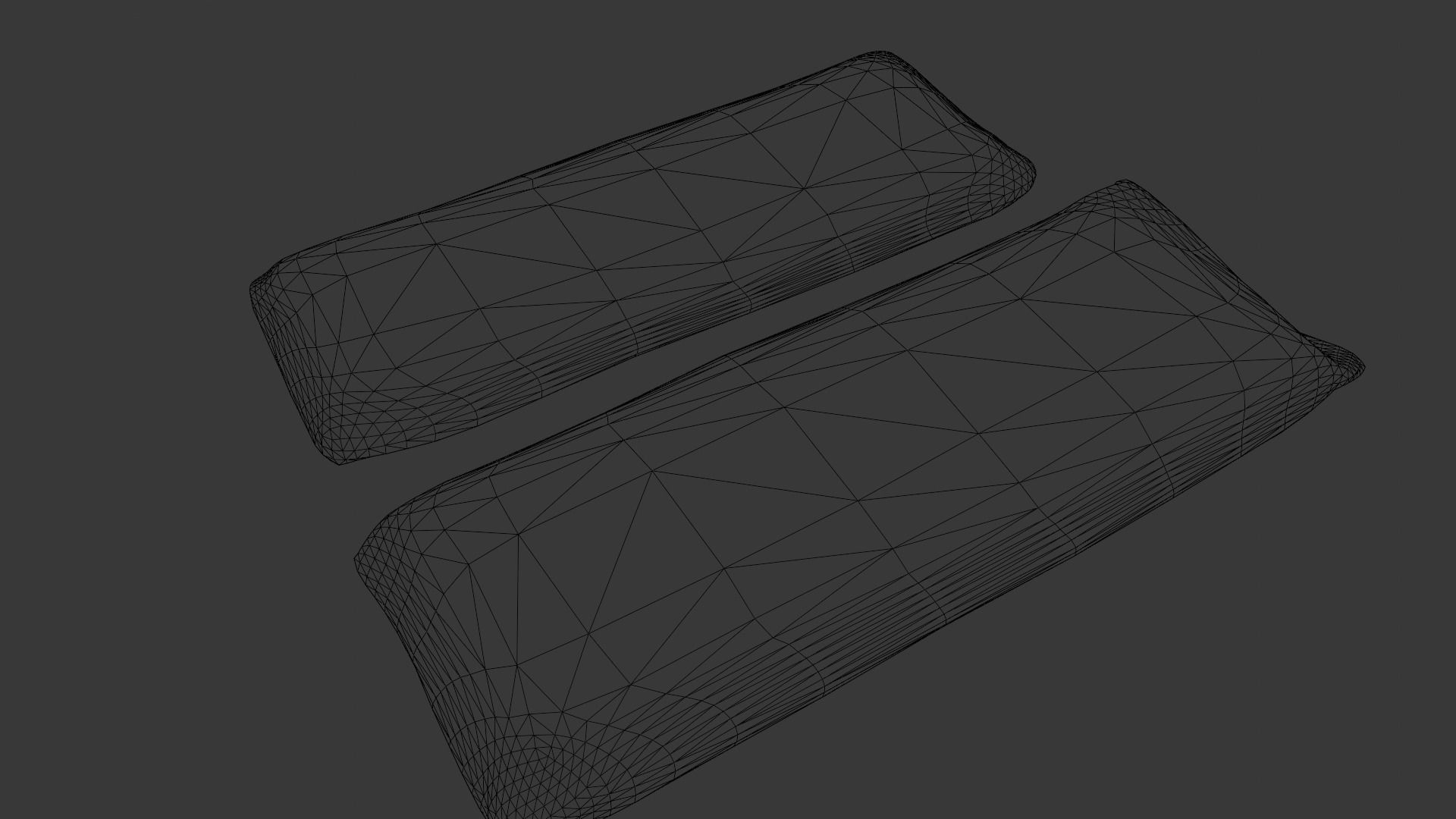 Old Bed 3D Model Low-poly 3D model_10