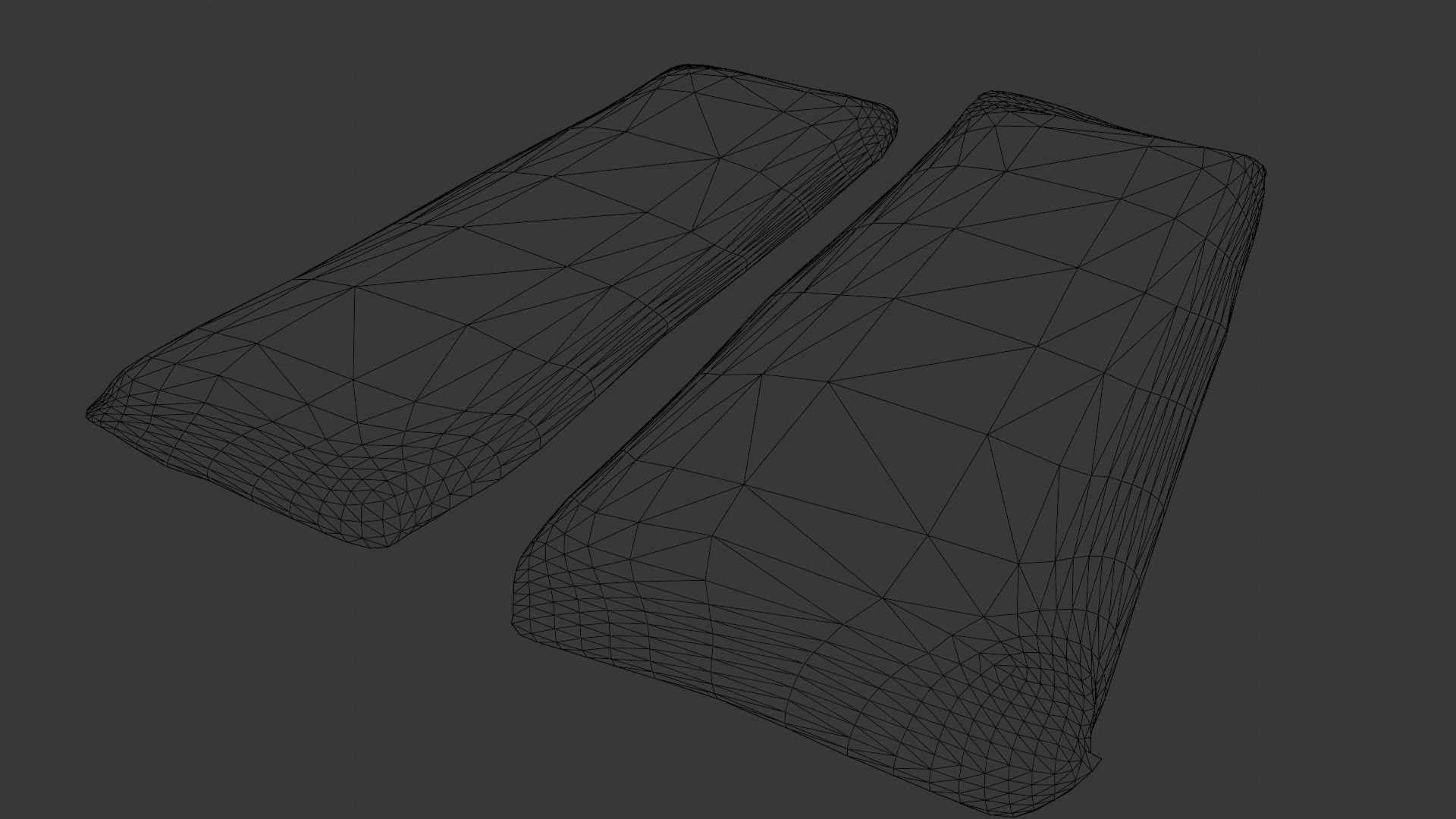 Old Bed 3D Model Low-poly 3D model_9