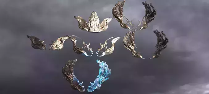 Dark Void  Wraith  wings collection 1