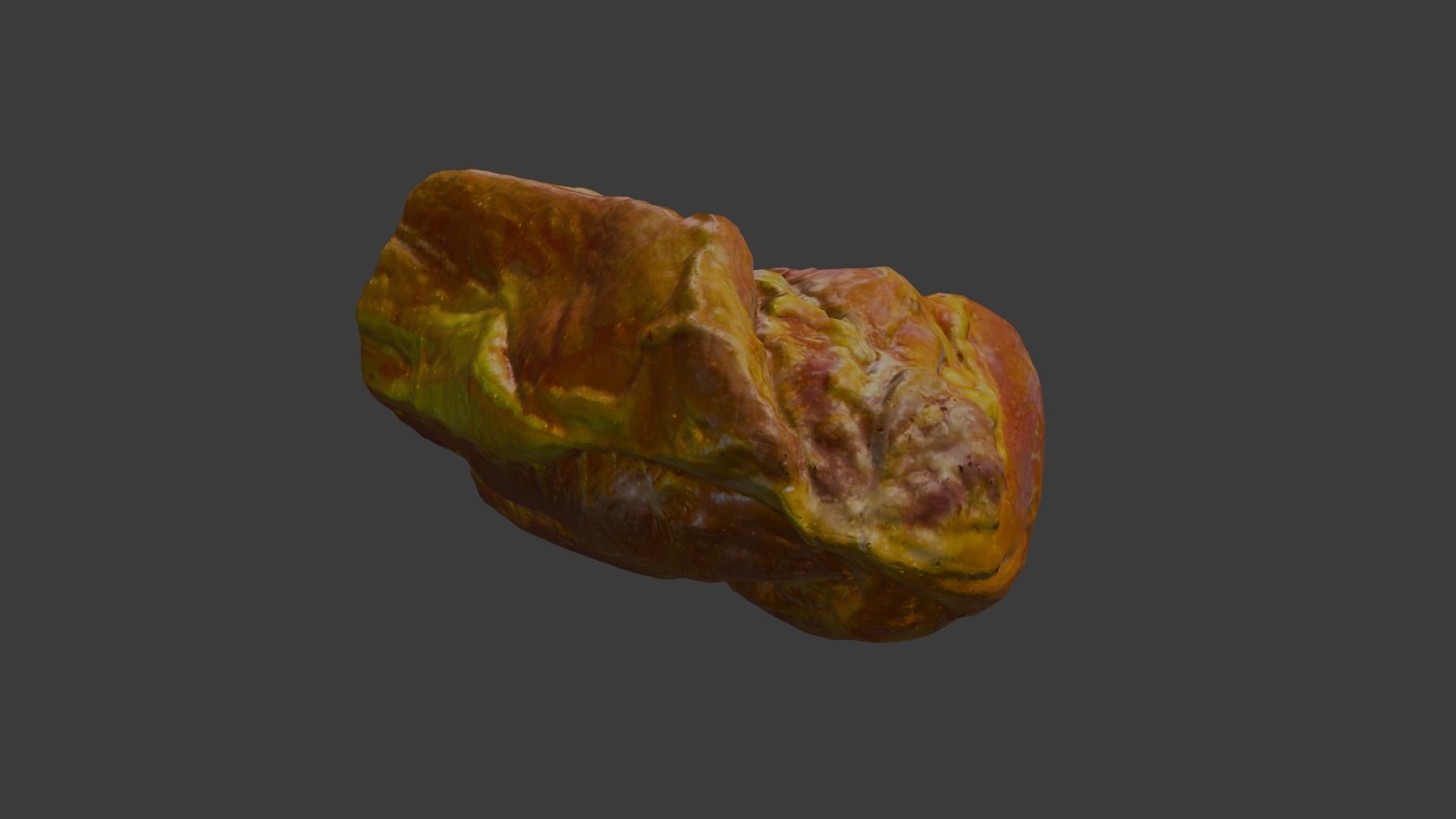 Ham pork meat Free low-poly 3D model_2