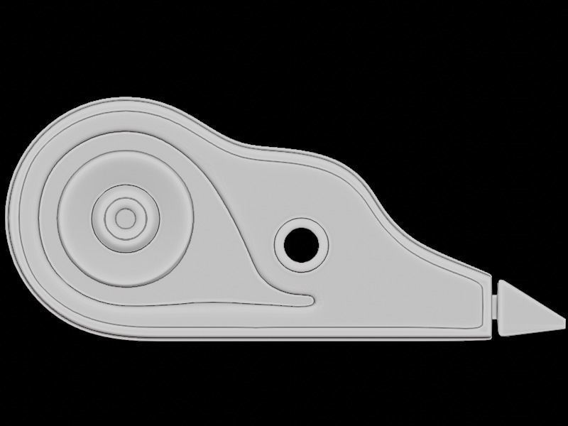 Correction Tape Elmsbay 3D model_11