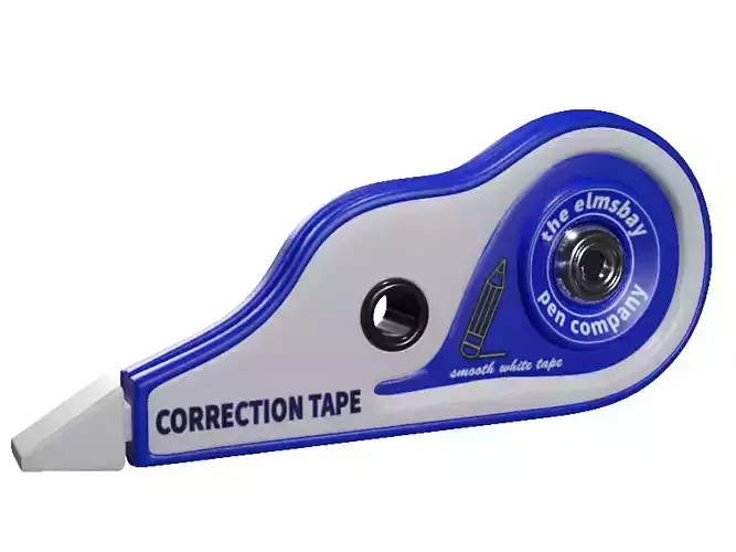 Correction Tape Elmsbay 3D model