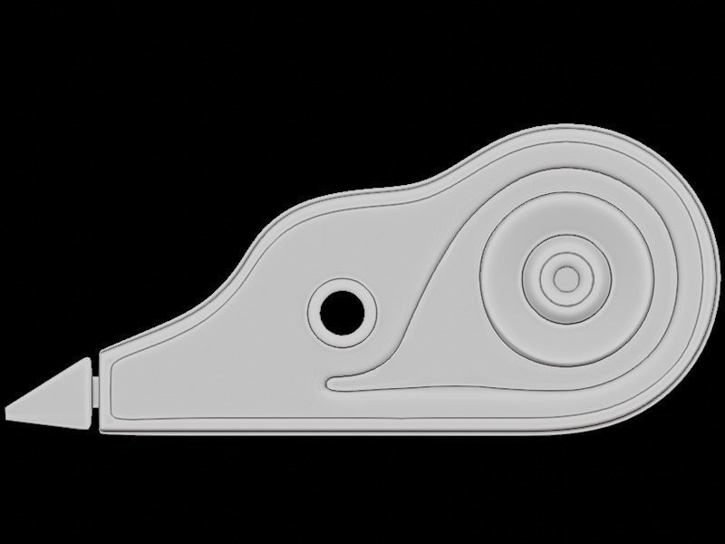 Correction Tape Elmsbay 3D model_7