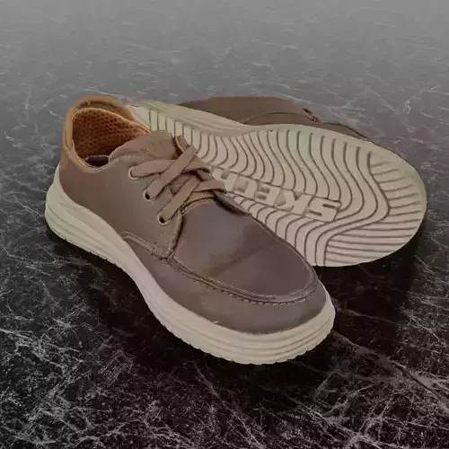 SKECHERS 3D SHOES - PERTOLA - VALARGO - BROWN