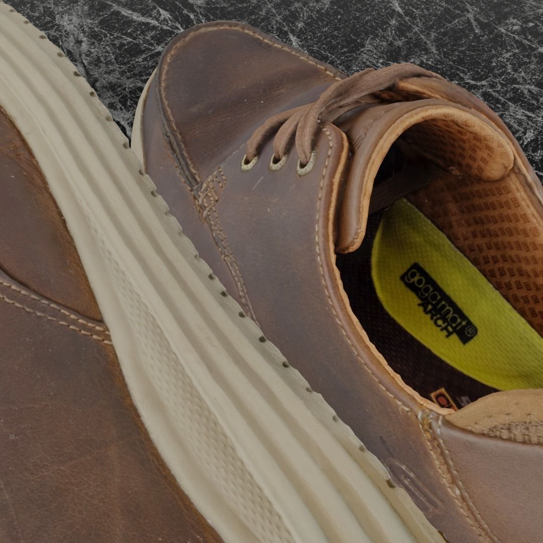 SKECHERS 3D SHOES - PERTOLA - VALARGO - BROWN Low-poly 3D model_8