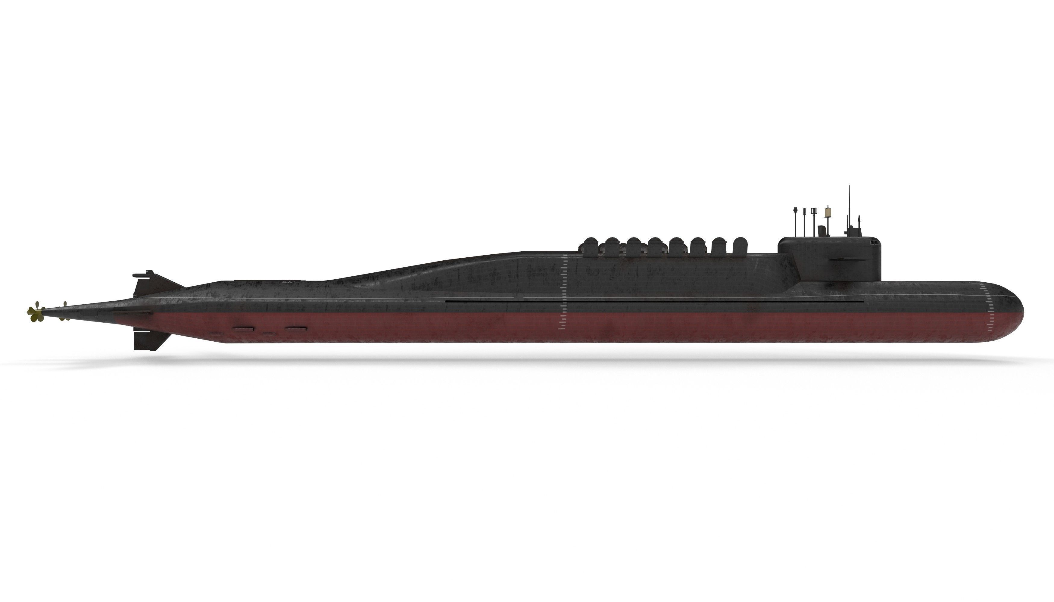 3D model delta class submarine VR / AR / low-poly | CGTrader