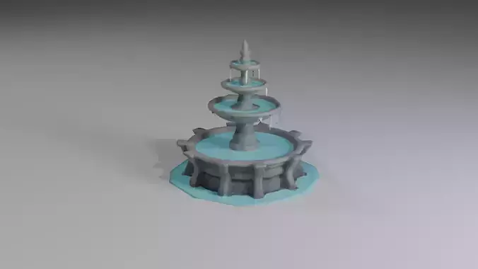 Fountain 3d Model