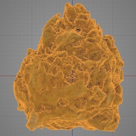 Cannabis flower 3D model_5