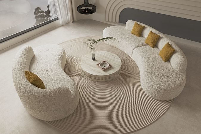 sofa-5 3D model