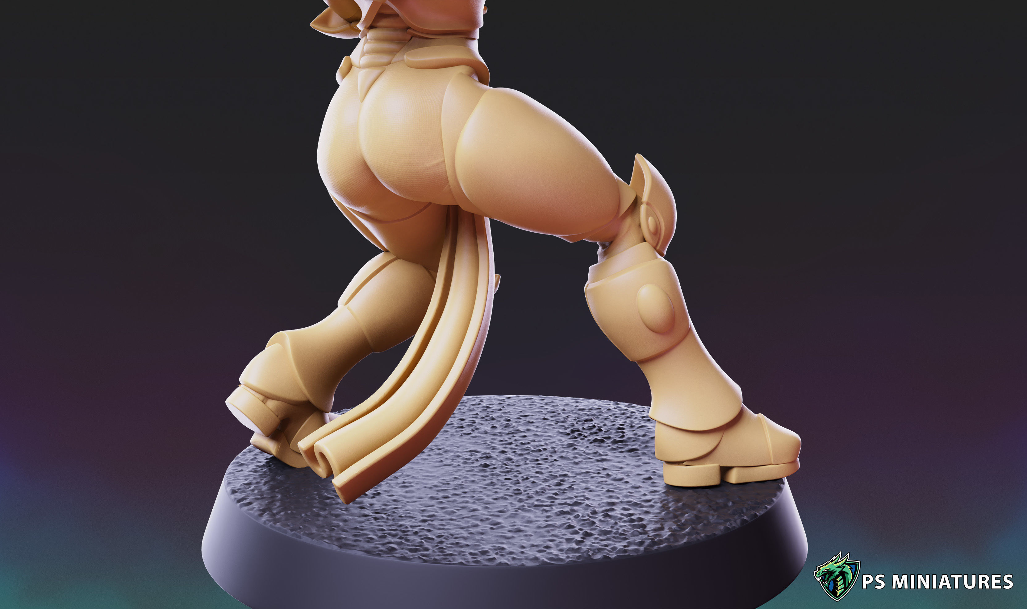 Space Elf Vanquisher Female Bundle 3D print model_46