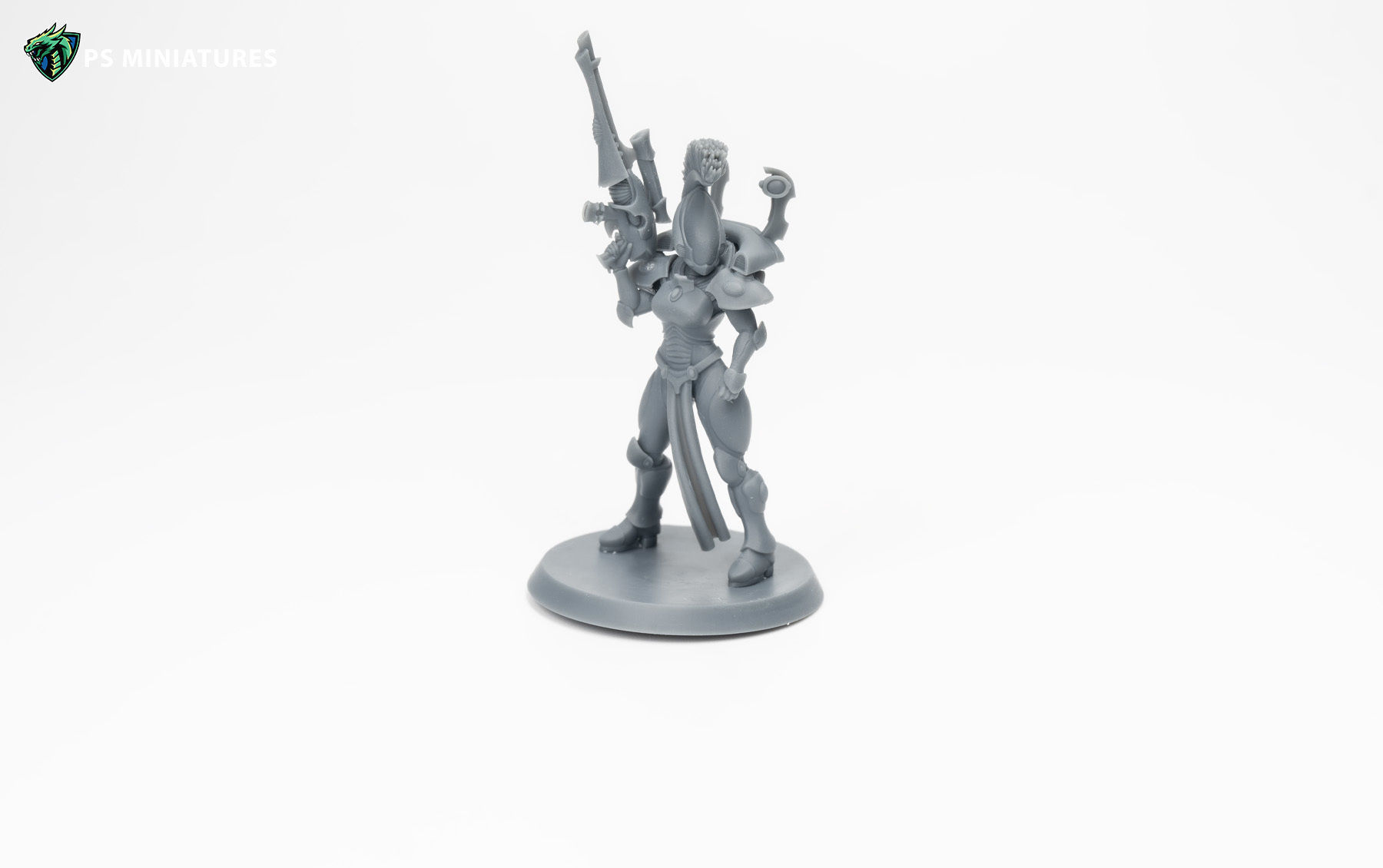 Space Elf Vanquisher Female Bundle 3D print model_5