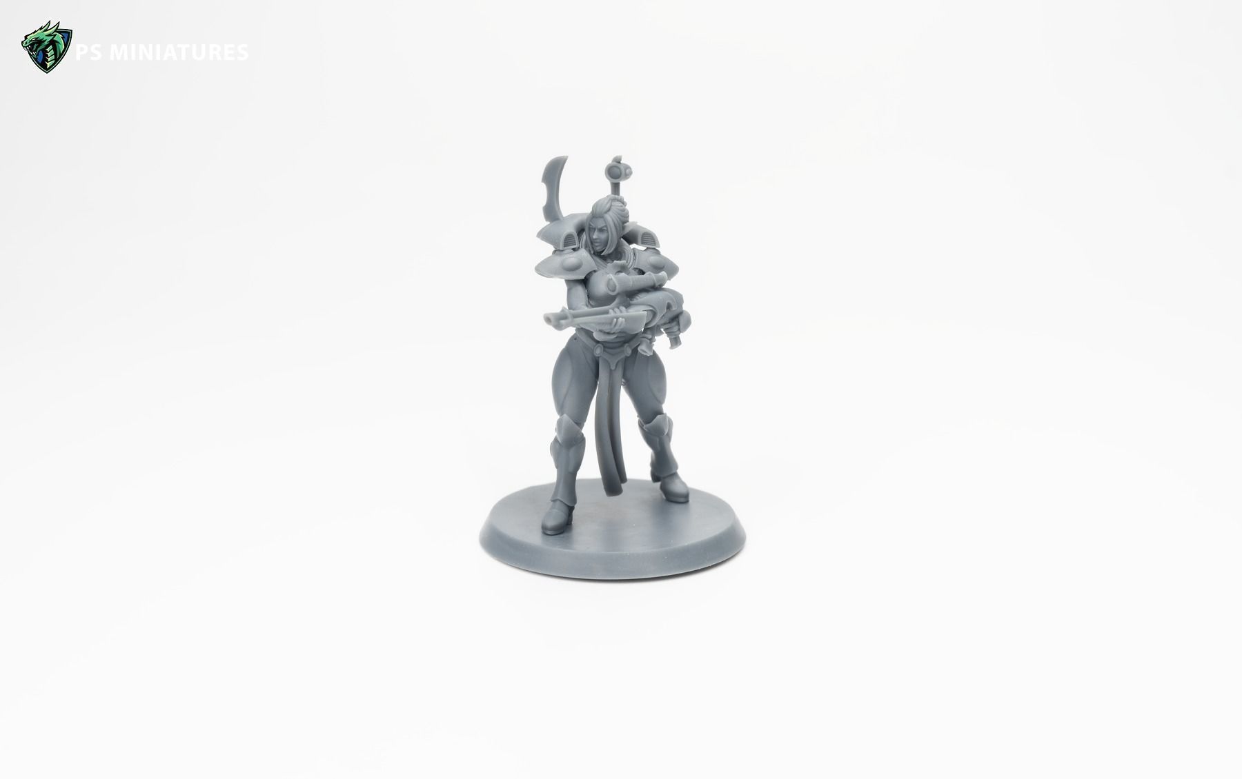 Space Elf Vanquisher Female Bundle 3D print model_7