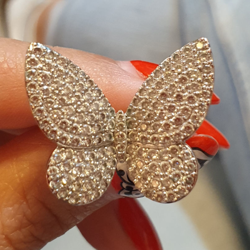 Butterfly Ring Free 3D print model_1