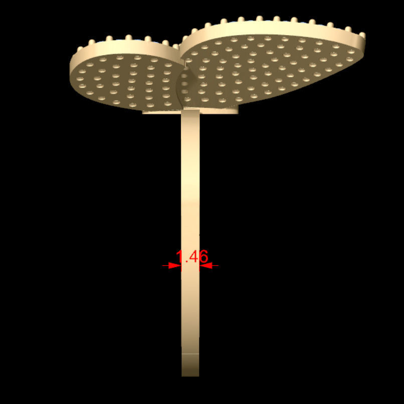 Butterfly Ring Free 3D print model_4