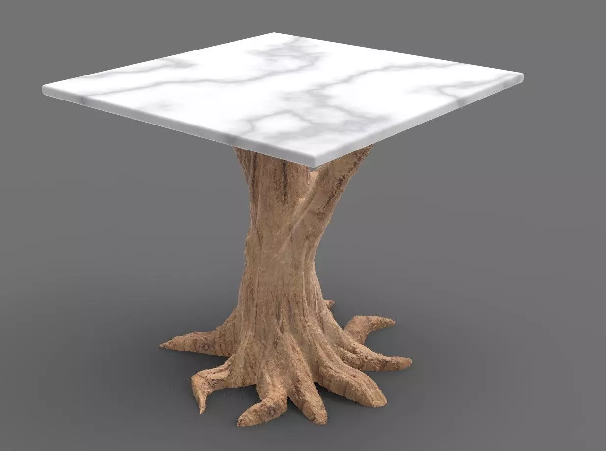 Tree table 3D model