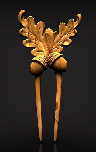 3d Model Hair Clip 3D model