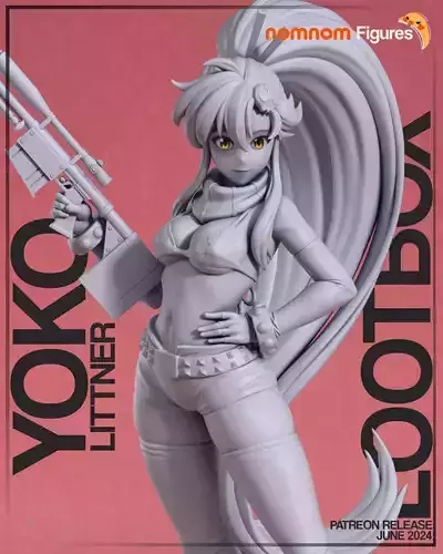 Yoko Littner - Tengen Toppa Gurren Lagann 3D print model