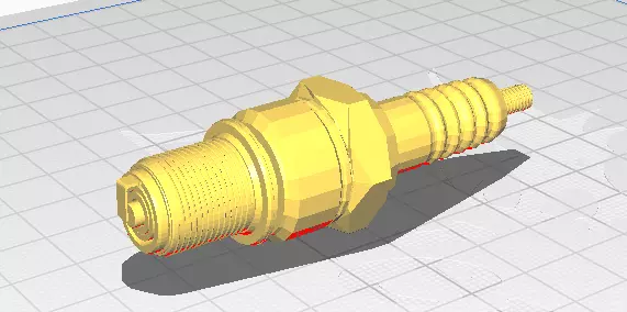 Spark Plug Free 3D print model